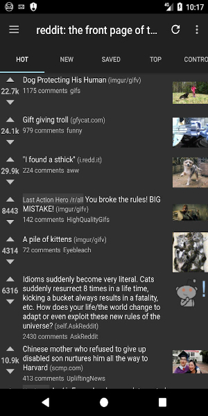 Rif é divertido para o Reddit