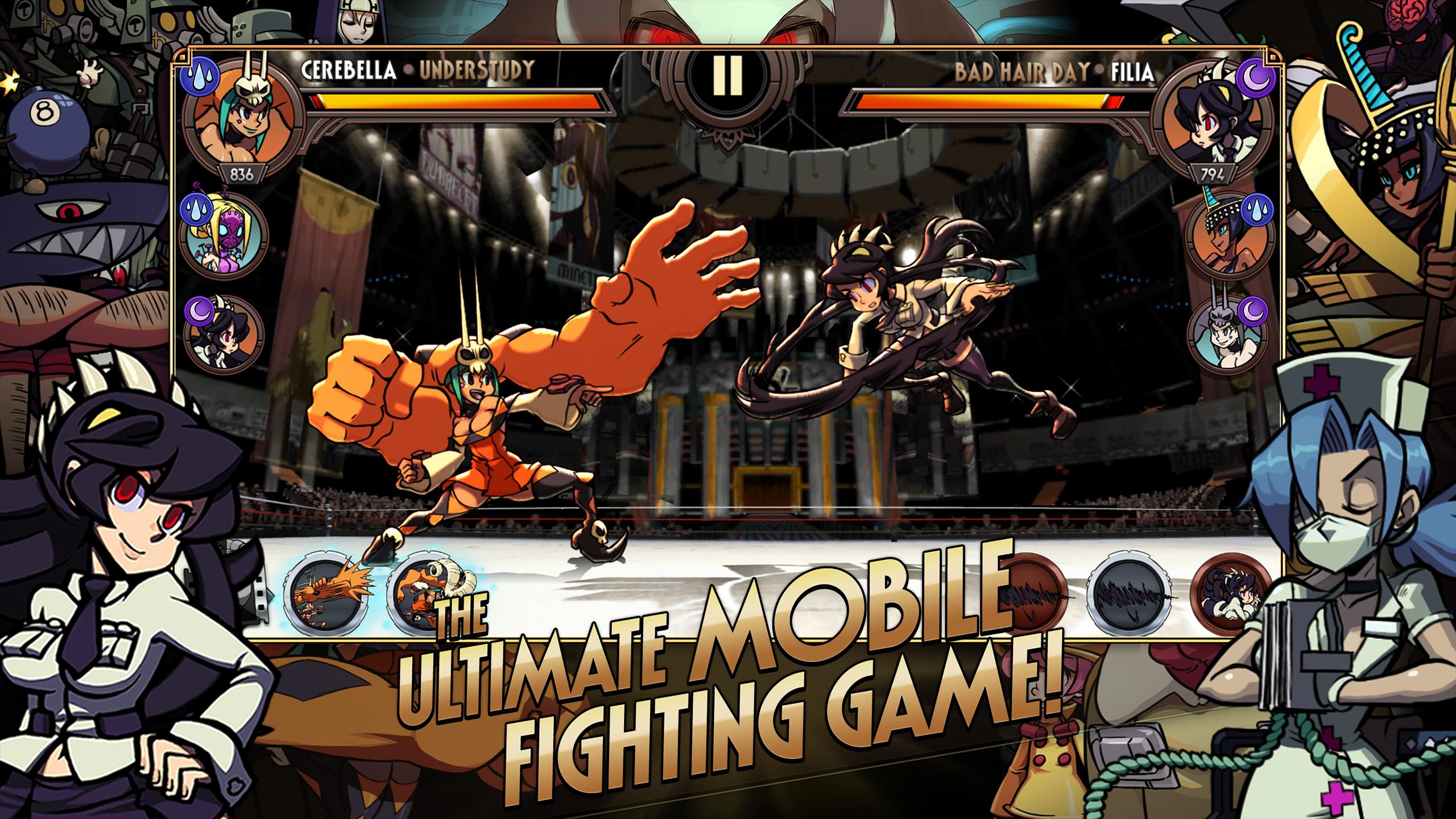 Skullgirls：格斗RPG应用截图第0张