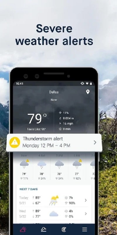 WeatherPro Скриншот 3