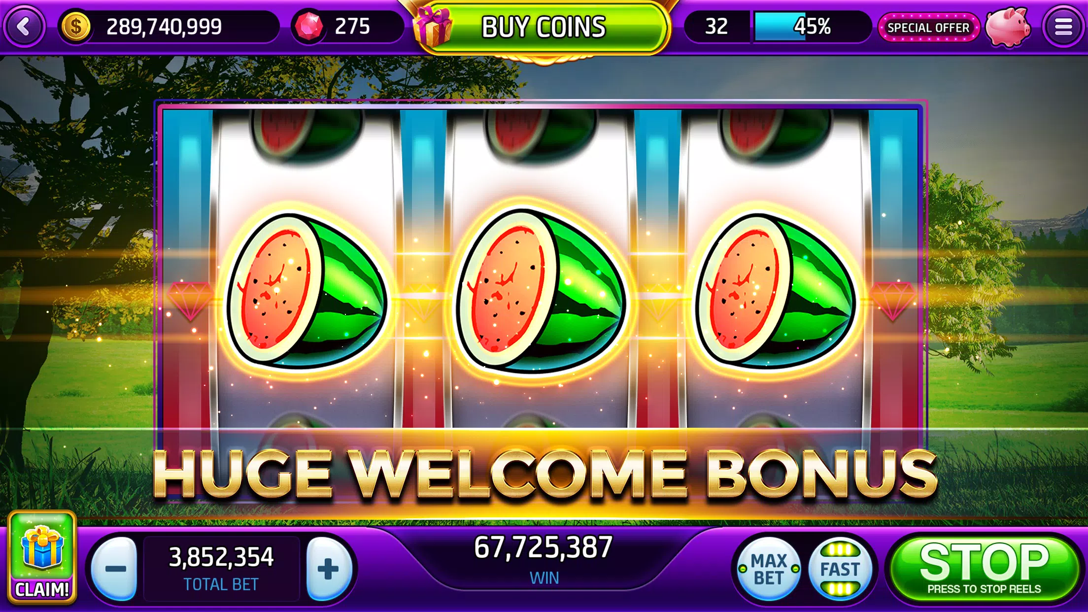 Vegas Classic Slots—777 Casino Ảnh chụp màn hình 1