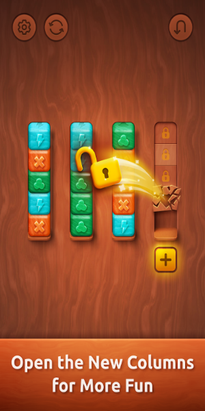 image: Colorwood Sort Puzzle Game Screenshot