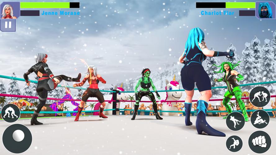 Bad Girls Wrestling Game應用截圖第3張