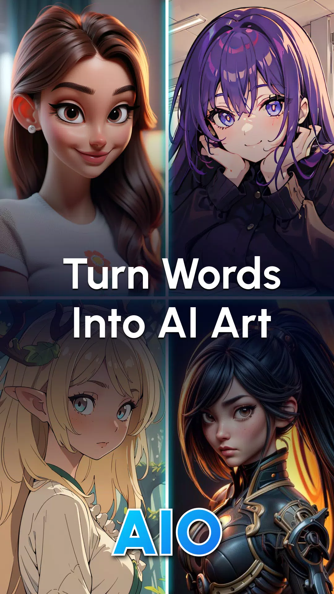 AIO: AI Art & Photo Generator应用截图第0张