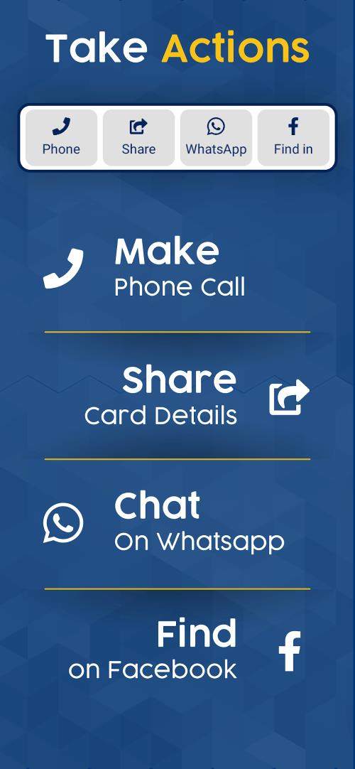Business Card Scanner & Reader Tangkapan skrin 2
