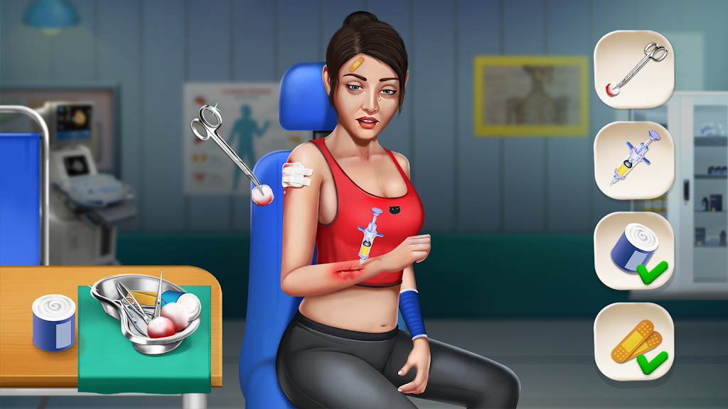 Doctor Hospital Games Offline應用截圖第2張