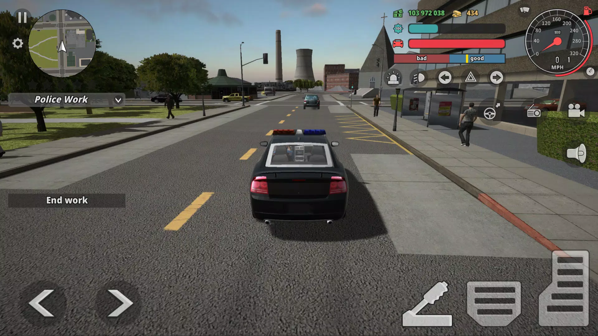 Police Cop Simulator. Gang War Capture d'écran 3