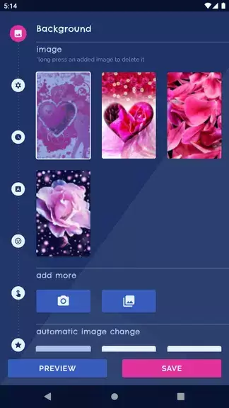 Schermata Sweet Love Live Wallpaper 0