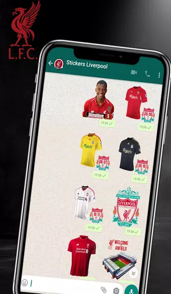 Liverpool Stickers Unofficial スクリーンショット 2
