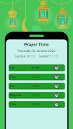 Auto Azan Alarm Prayer Times Скриншот 0