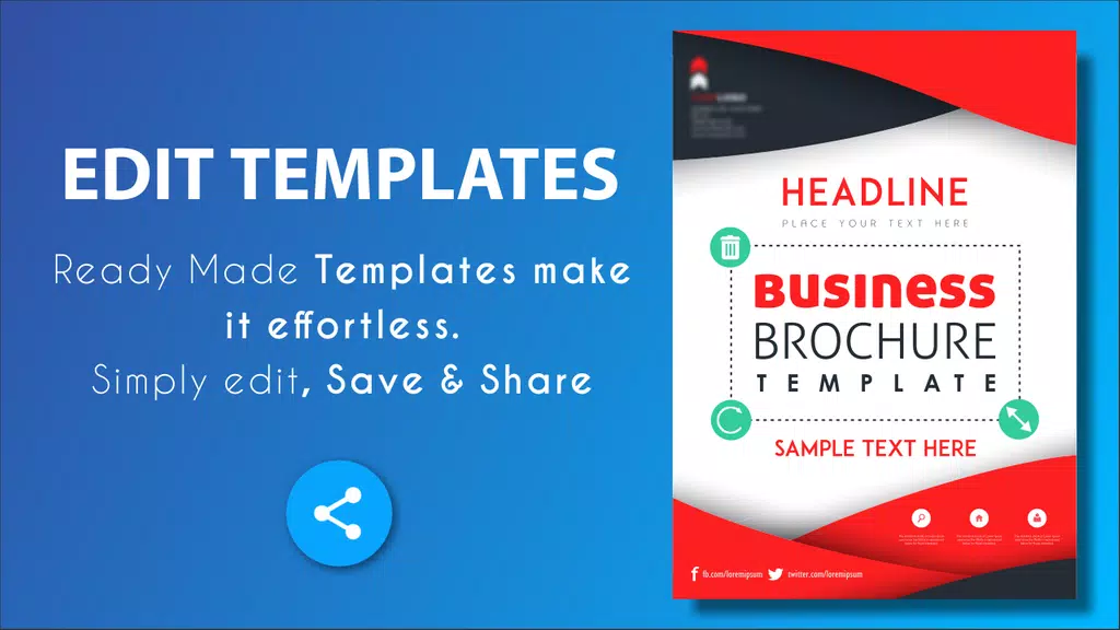 Poster Maker And Designer Captura de tela 1