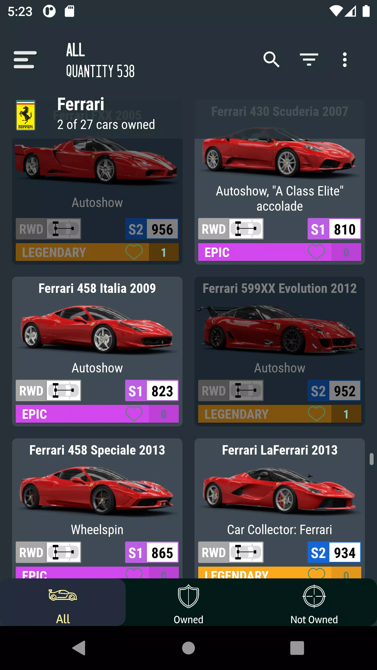 Car Tracker for ForzaHorizon5 Captura de pantalla 0