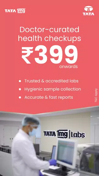 TATA 1mg Online Healthcare App Скриншот 3