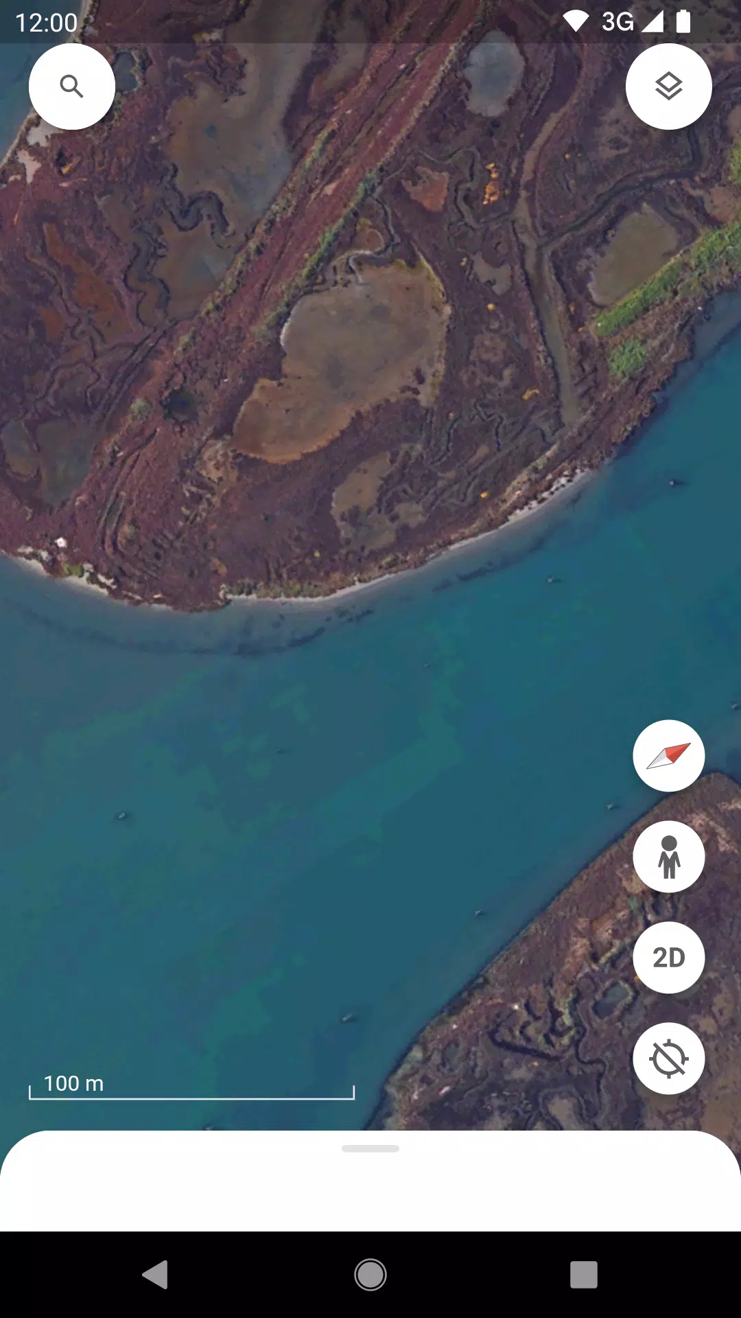 Google Планета Земля Скриншот 2