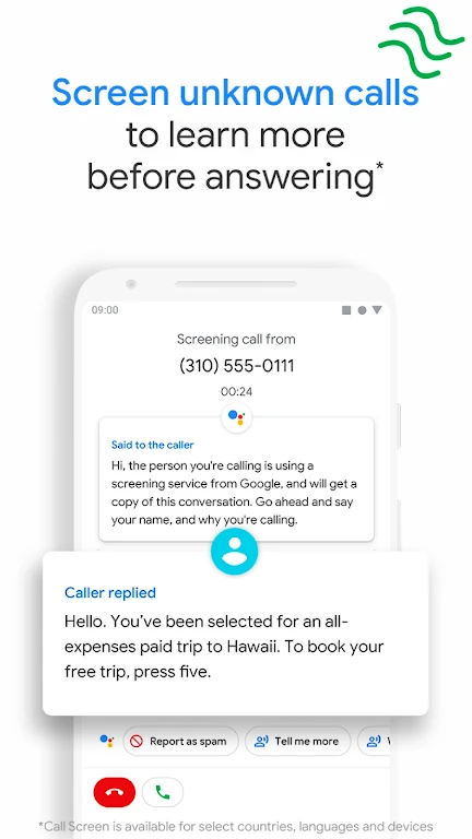 Google Phone ภาพหน้าจอ 2