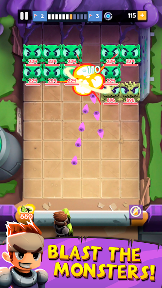 Gun Blast: Bricks Breaker! Captura de pantalla 0