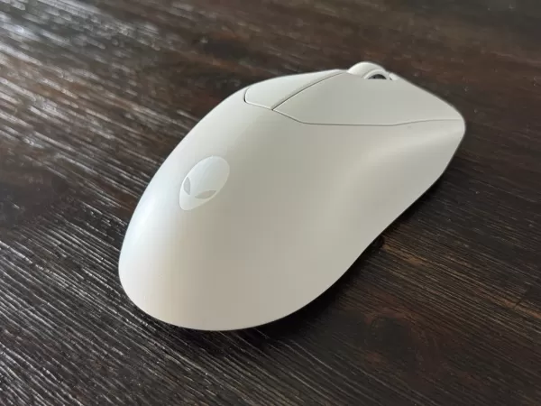 Alienware Pro Mouse angle view