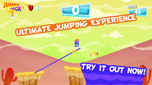 Jumpy Jack - Mighty Hero Mod 스크린샷 0