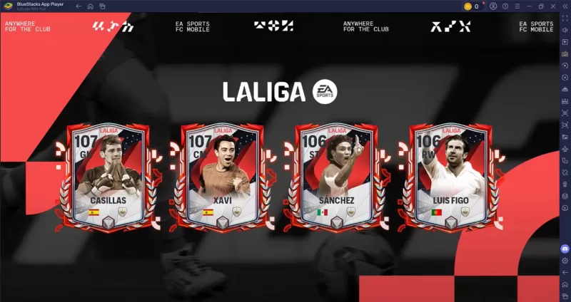 EA Sports FC Mobile Laliga ပွဲ 2025