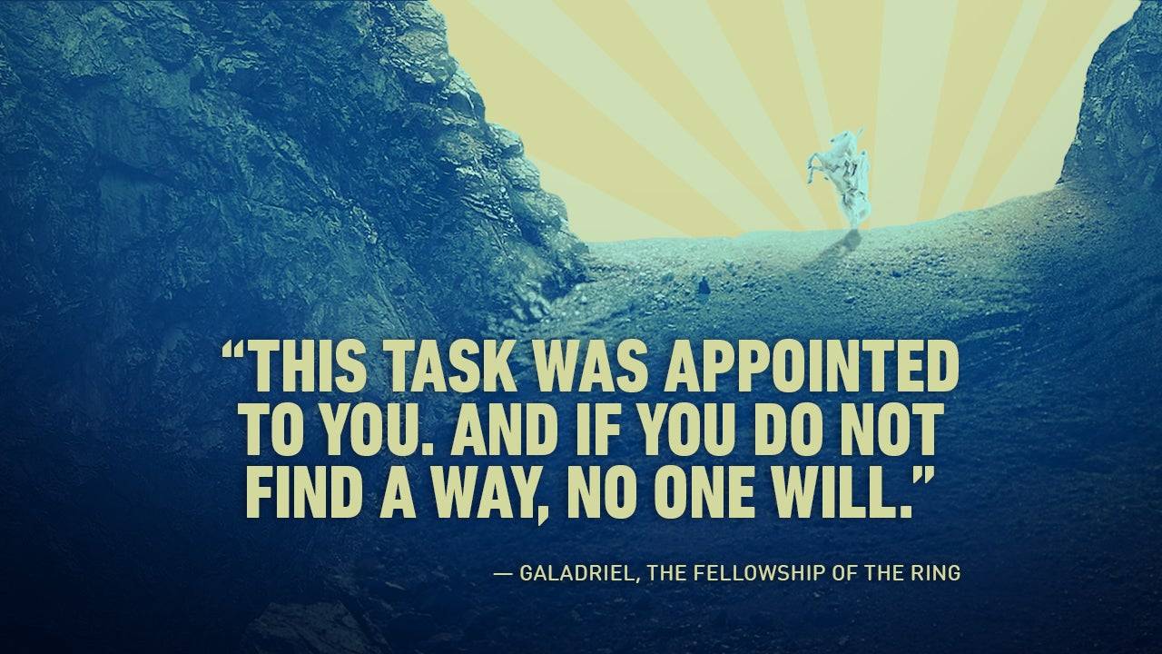 凱蘭崔爾強調佛羅多的使命