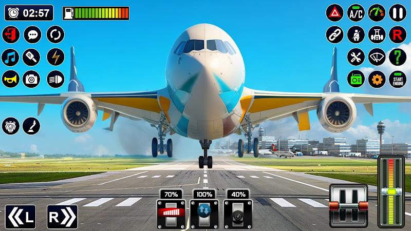 Airplane Game: Pilot Simulator Скриншот 0
