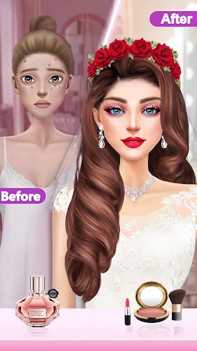 Schermata Wedding Dress up Girls Games 1