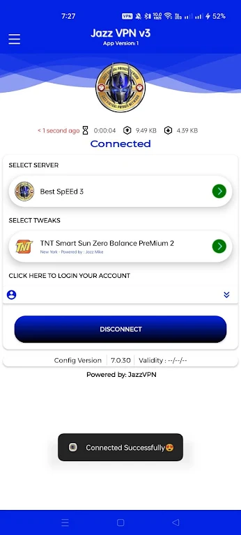 Jazz VPN Скриншот 2