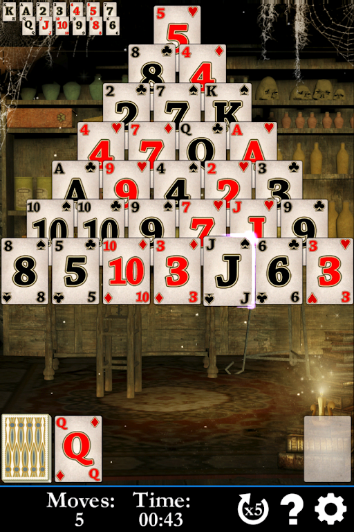 Tripeaks Solitaire - Wizards スクリーンショット 3