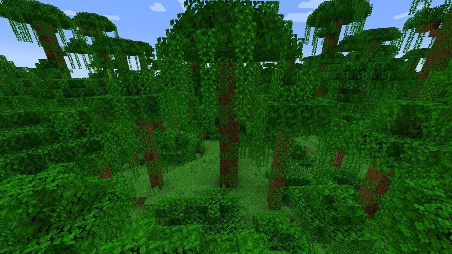 Jungle Wood in Minecraft