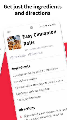 Just the Recipe Скриншот 1