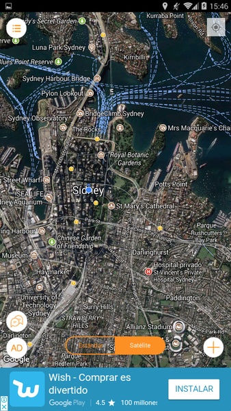 GPS Map Ruler Скриншот 0
