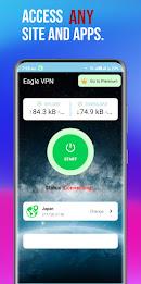 Schermata Eagle VPN - Secure VPN Proxy 0
