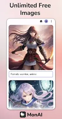 MonAI - AI Art Generator Скриншот 1