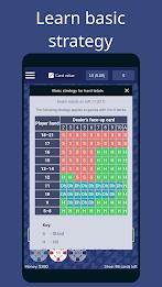 Schermata Blackjack: Card counting 1