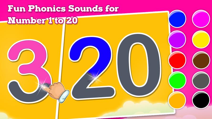 123 Numbers -  Learn To Count Скриншот 2