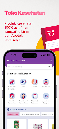 Halodoc: Dokter, Obat & Lab Скриншот 3