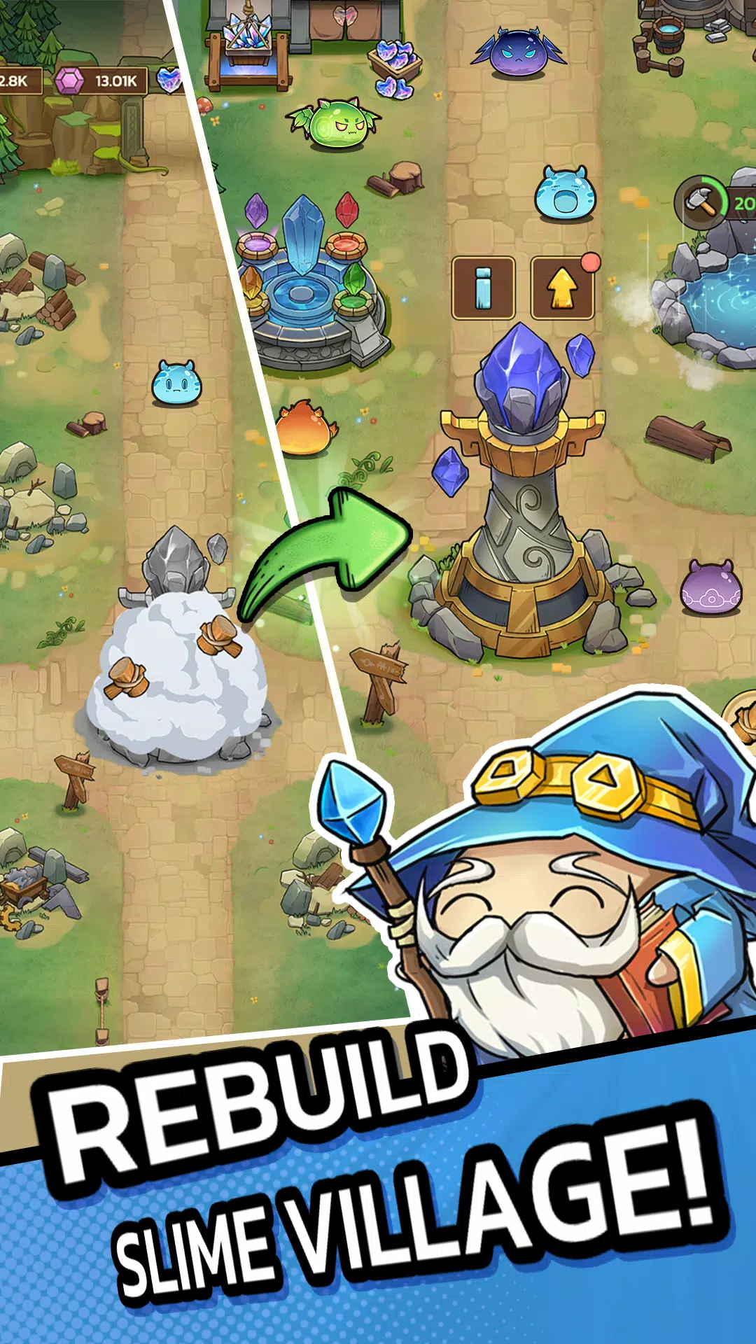 Slime Castle 스크린샷 2