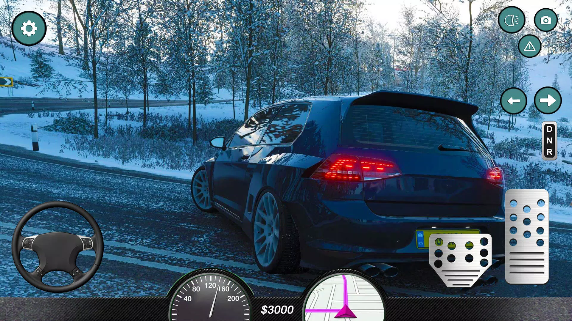 Euro Car Simulator Driving 2 Capture d'écran 3