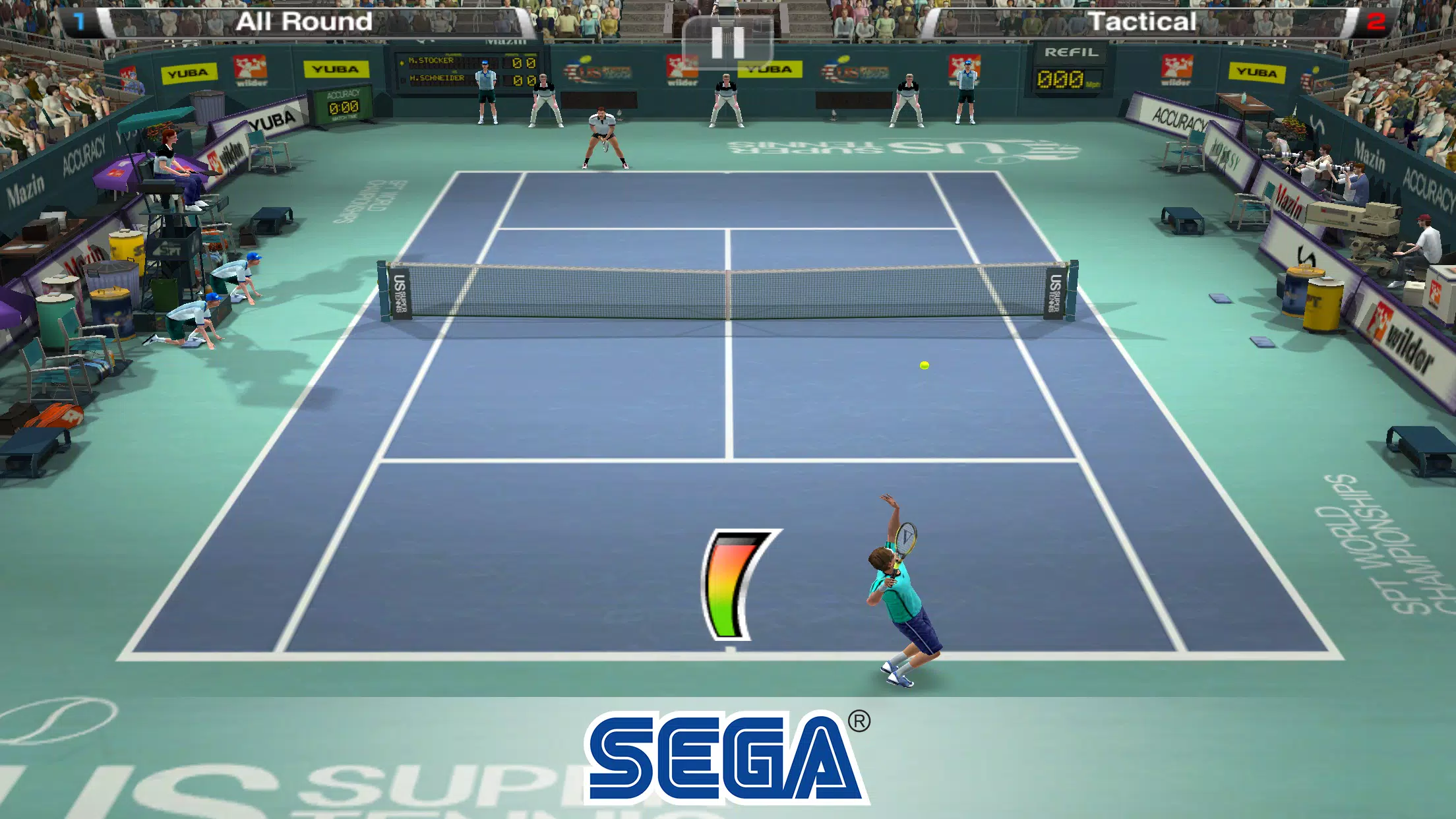 Virtua Tennis Challenge Capture d'écran 1