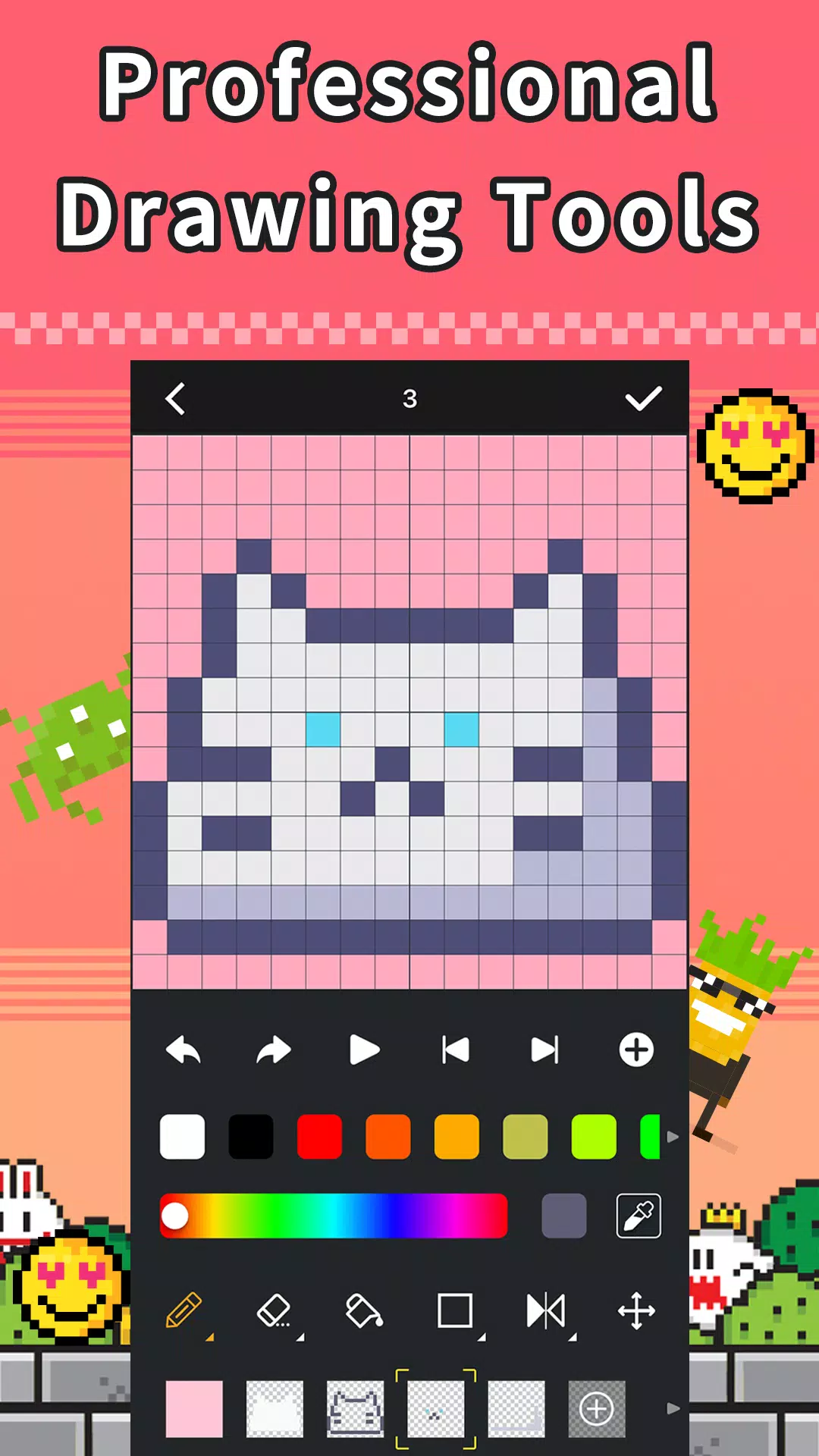 Divoom: pixel art editor Captura de tela 0
