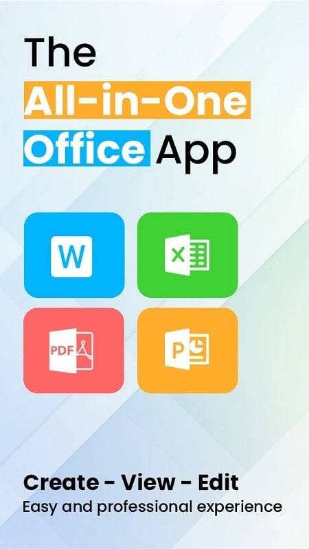 Docx Reader - PDF, XLSX, PPTX スクリーンショット 0