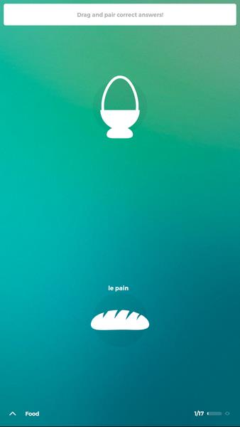 Drops: Learn French language and words for free ဖန်သားပြင်ဓာတ်ပုံ 1