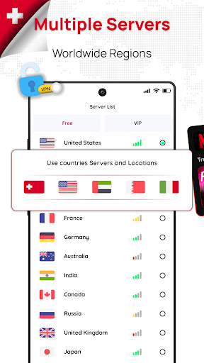Switzerland VPN: Get Swiss IP Captura de pantalla 1