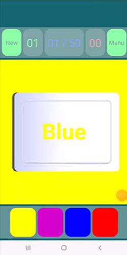 Stroop Effect Test Ảnh chụp màn hình 2