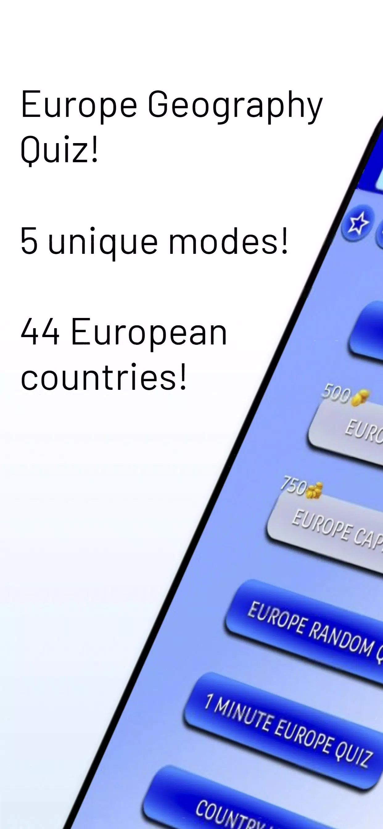 Europe Geography Quiz Capture d'écran 0
