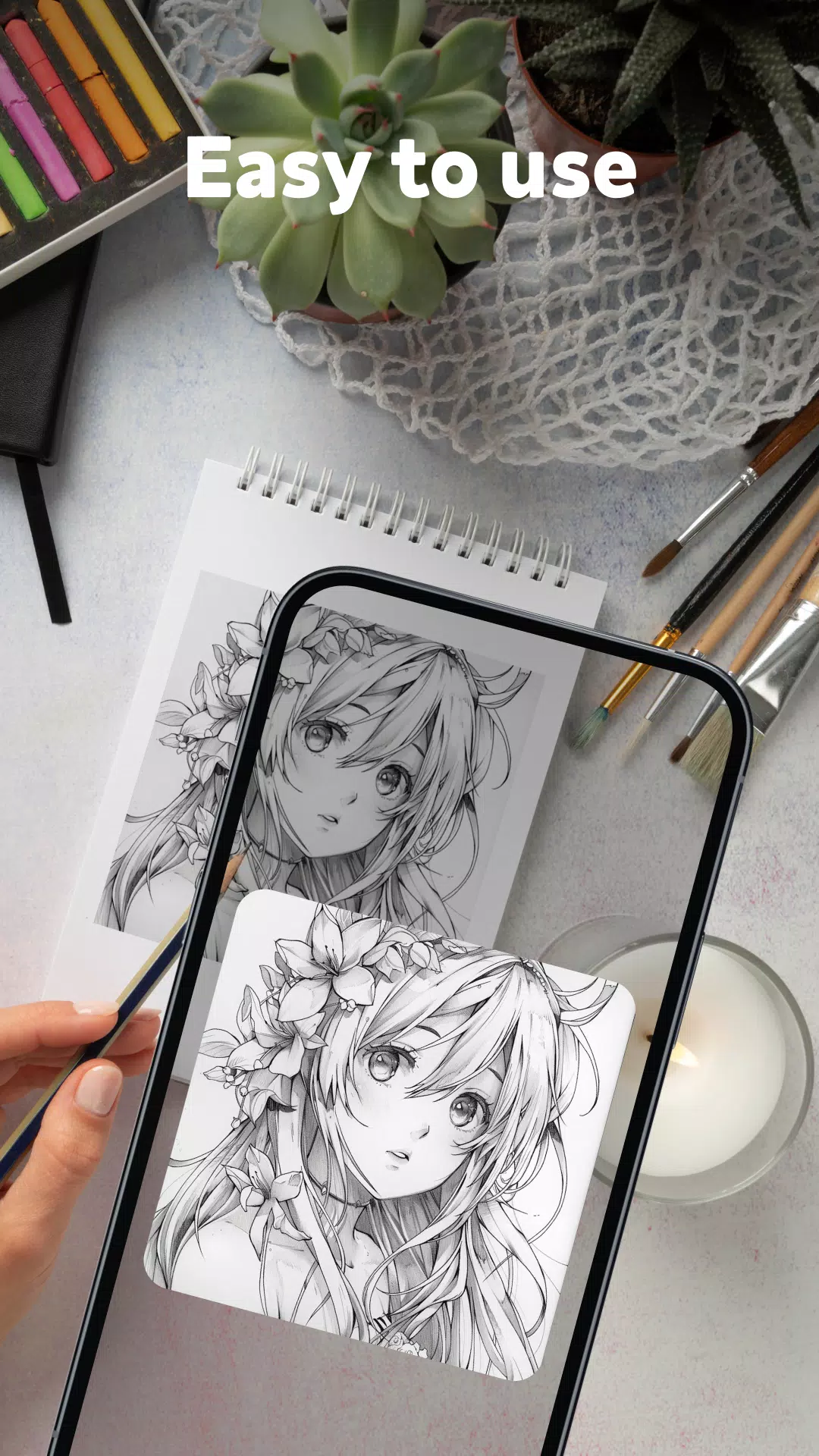 Sketch Photo: Learn to Draw 스크린샷 1