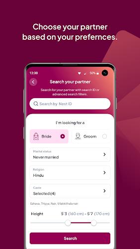 NeST Kerala Matrimony ® App Ekran Görüntüsü 0