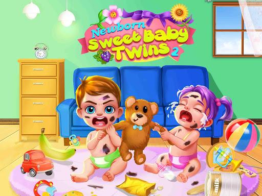 Newborn Sweet Baby Twins 2: Baby Care & Dress Up Ekran Görüntüsü 2