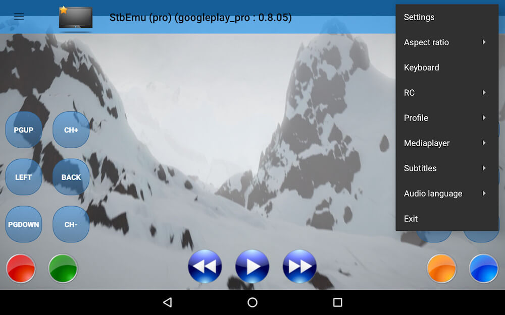 StbEmu (Pro) Mod ภาพหน้าจอ 0