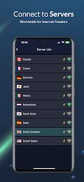 Cosmos VPN - Fast & Safe Proxy स्क्रीनशॉट 2