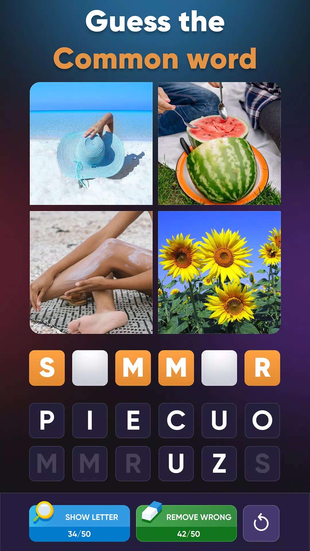 4 Pics Association Word Puzzle应用截图第0张